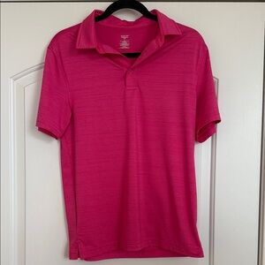 Vibrant Pink Polo Shirt for Men